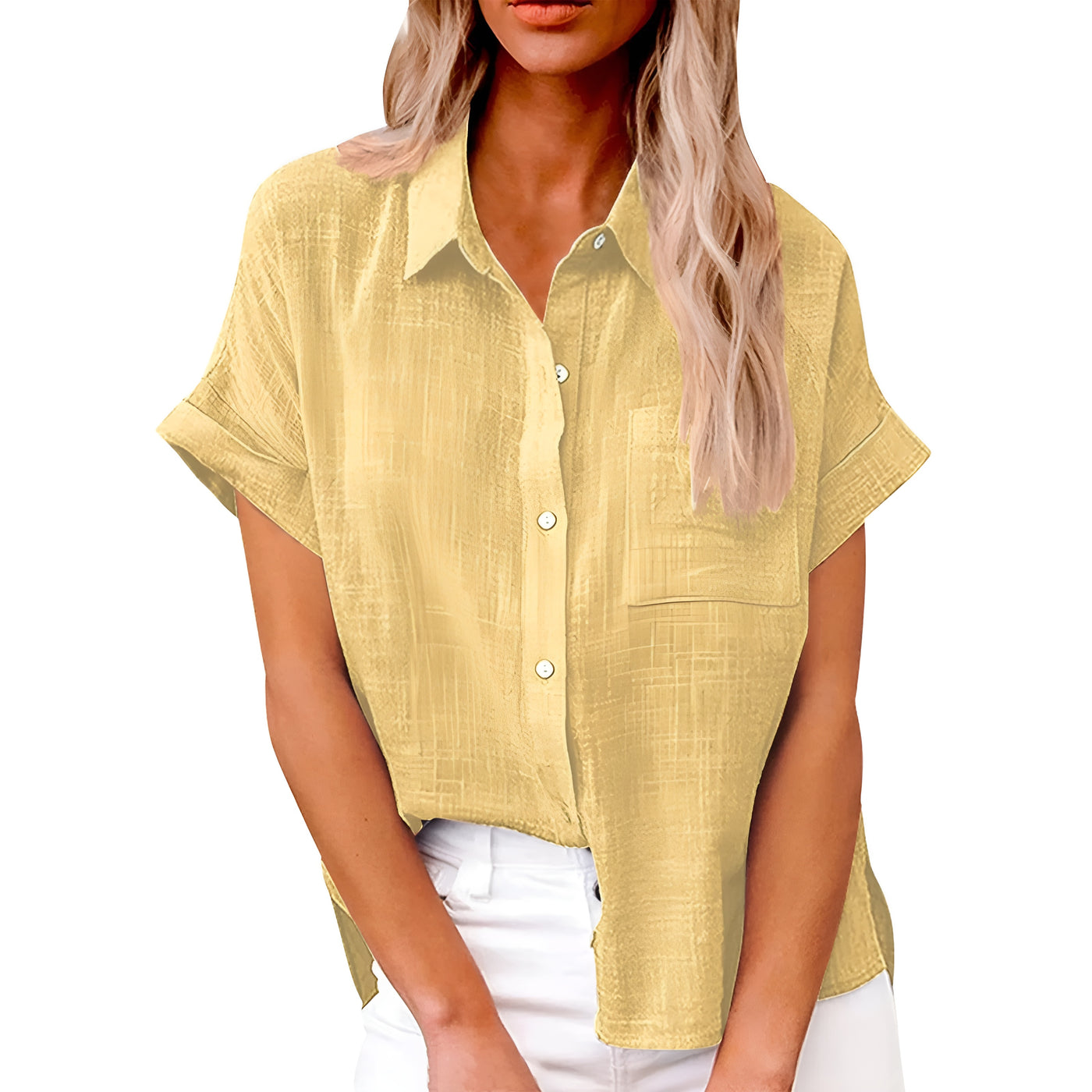 AGNES™ – Blus i avslappnad elegans