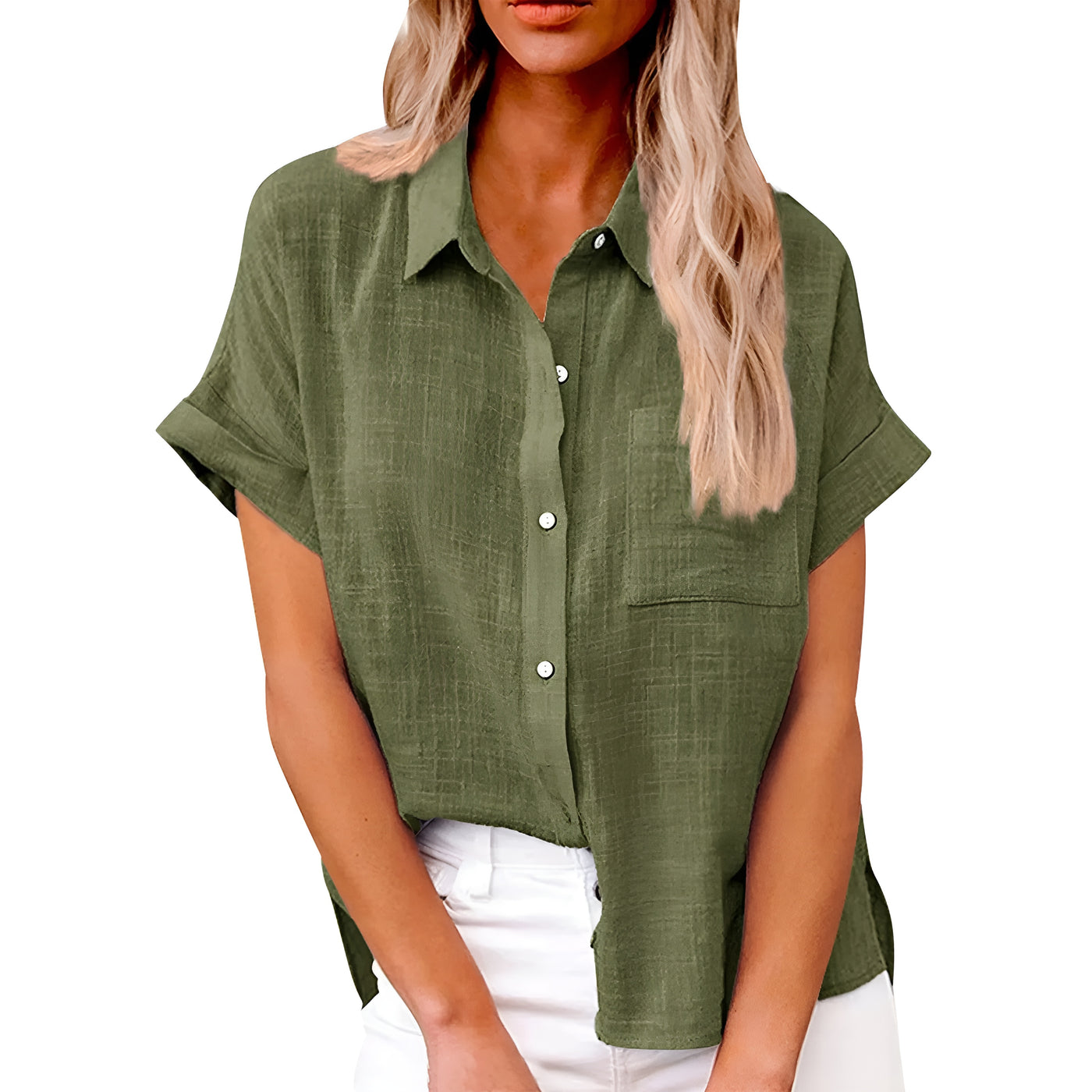 AGNES™ – Blus i avslappnad elegans