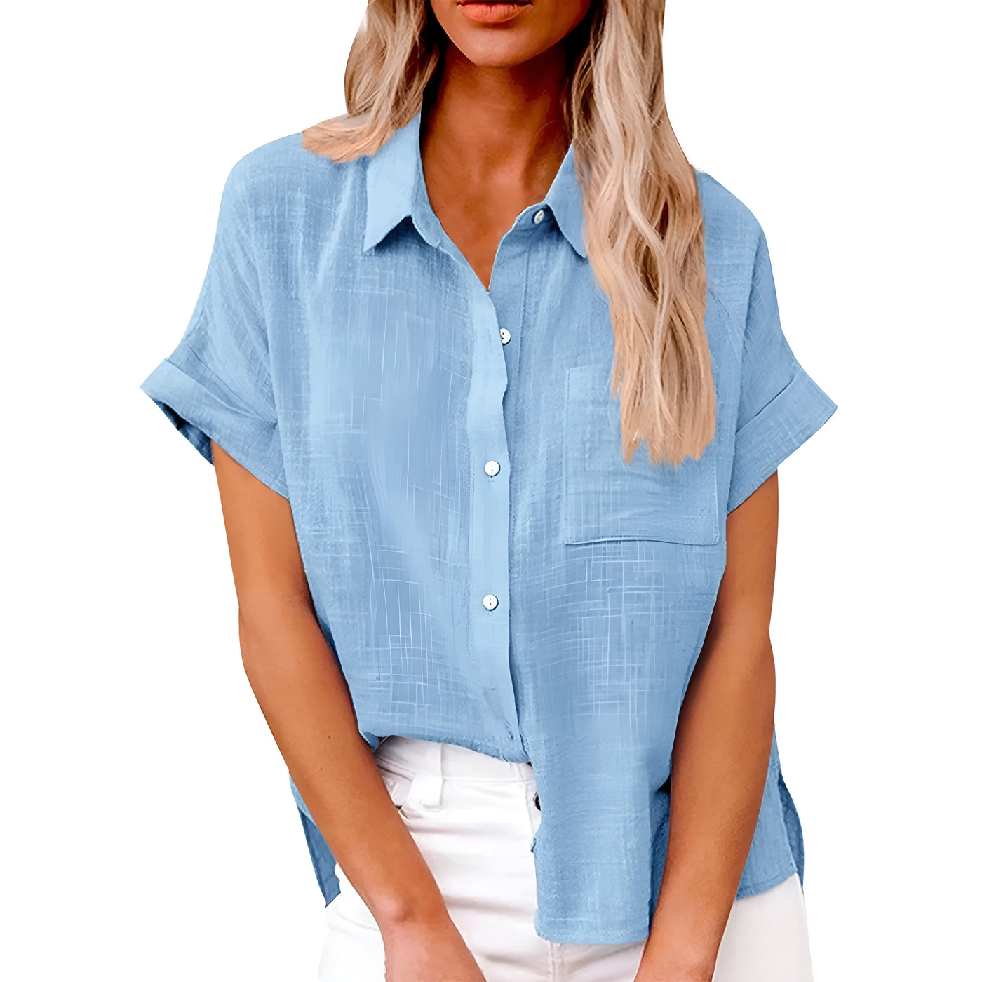 AGNES™ – Blus i avslappnad elegans