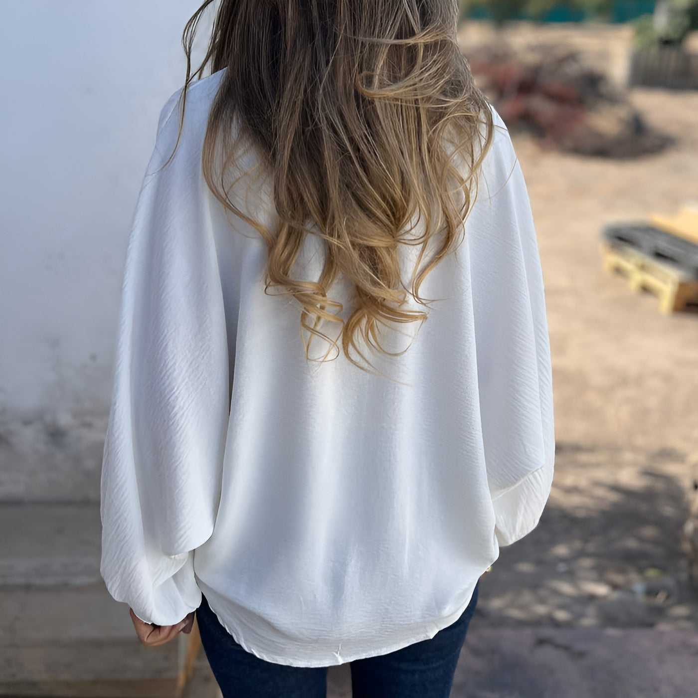 AMANDA™ |  Elegant oversize blus