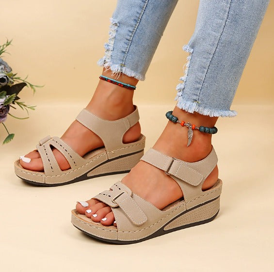 CELINE™ - Ortopediska sandaler med kilklack