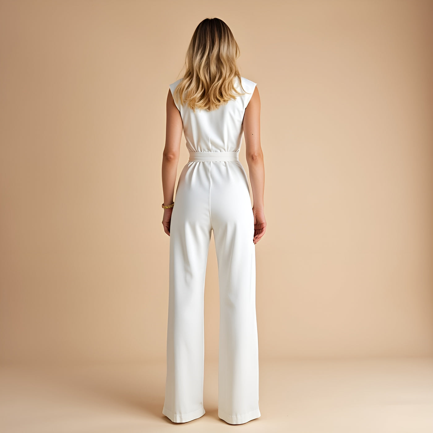 LOVISA™ - Ärmlös byxdress