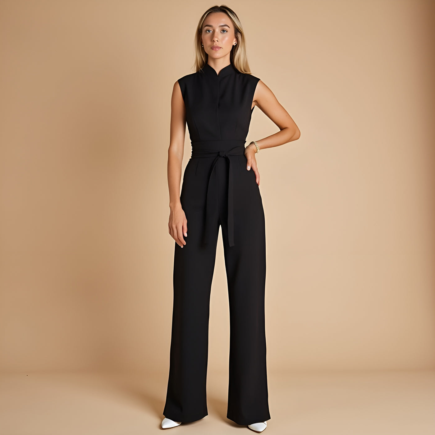 LOVISA™ - Ärmlös byxdress