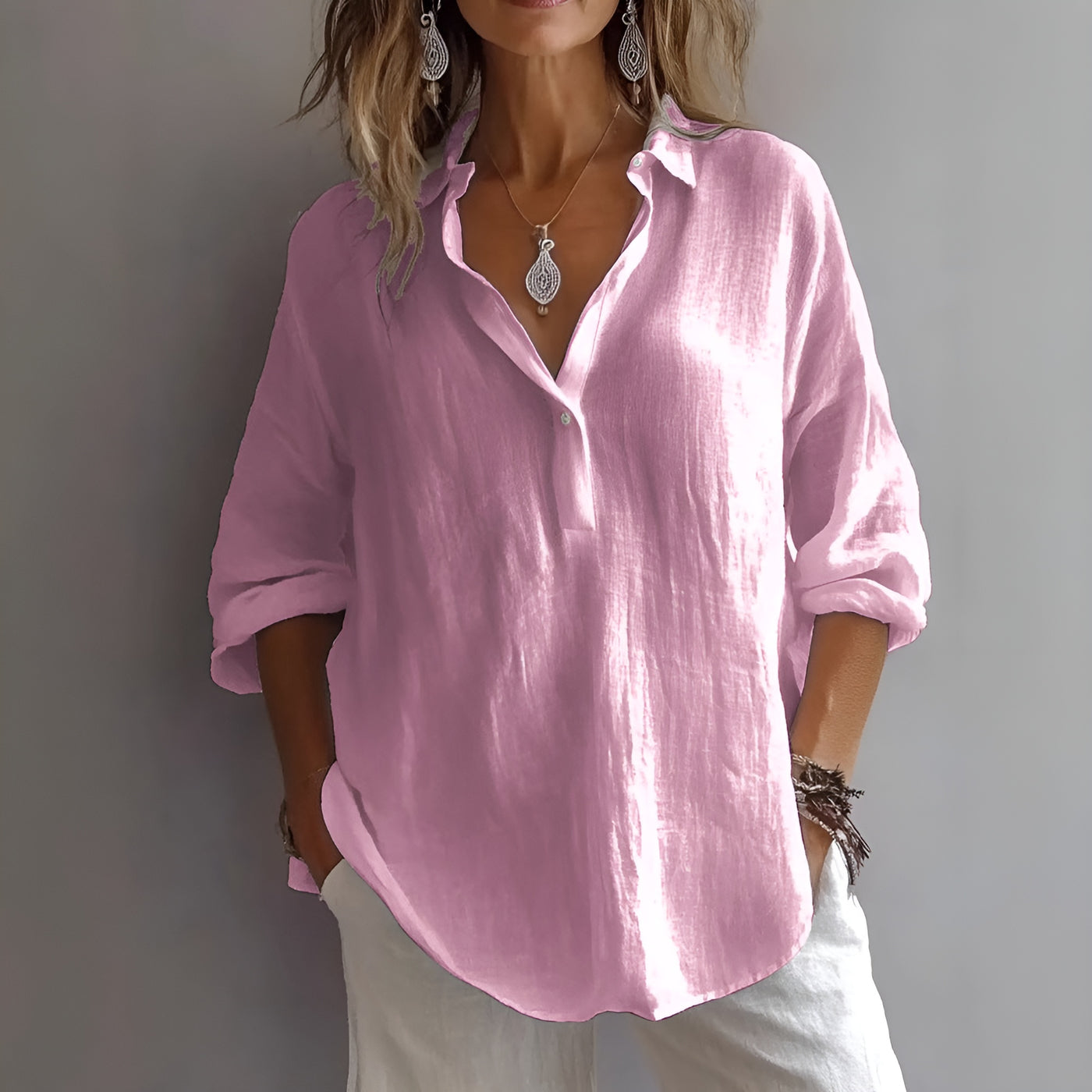INGRID™ – Blus i avslappnad elegans