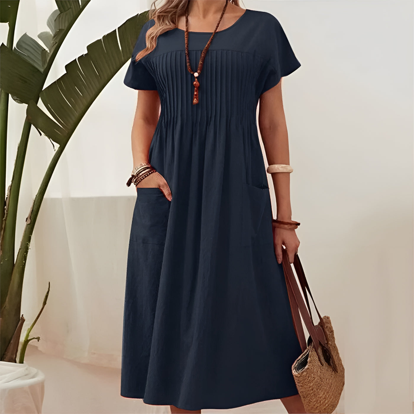 JOANNA™ – Sommarklänning i luftig stil