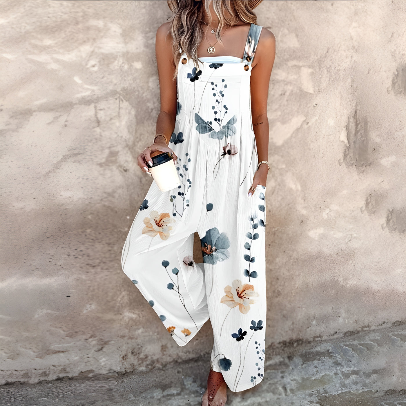 MÄRTA™ - Ärmlös jumpsuit