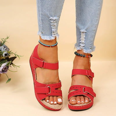 CELINE™ - Ortopediska sandaler med kilklack
