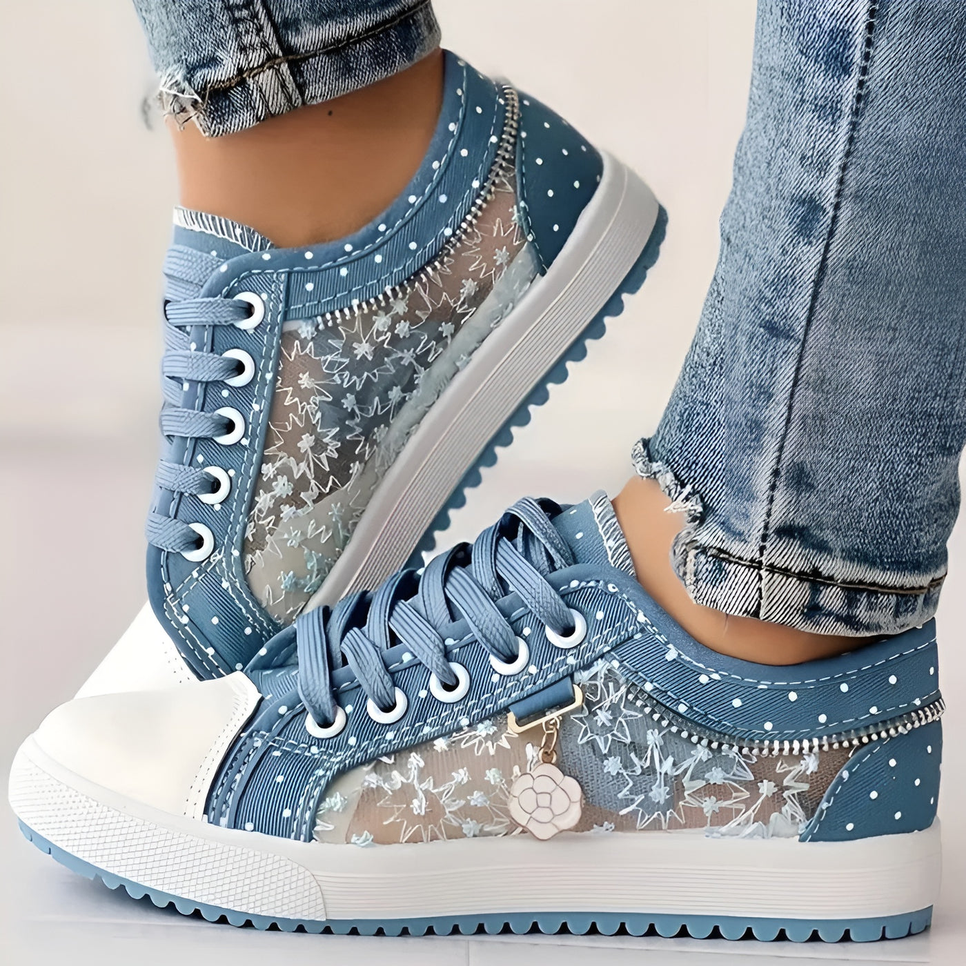 LÅSA™ – Bekväma Ortopediska Sneakers