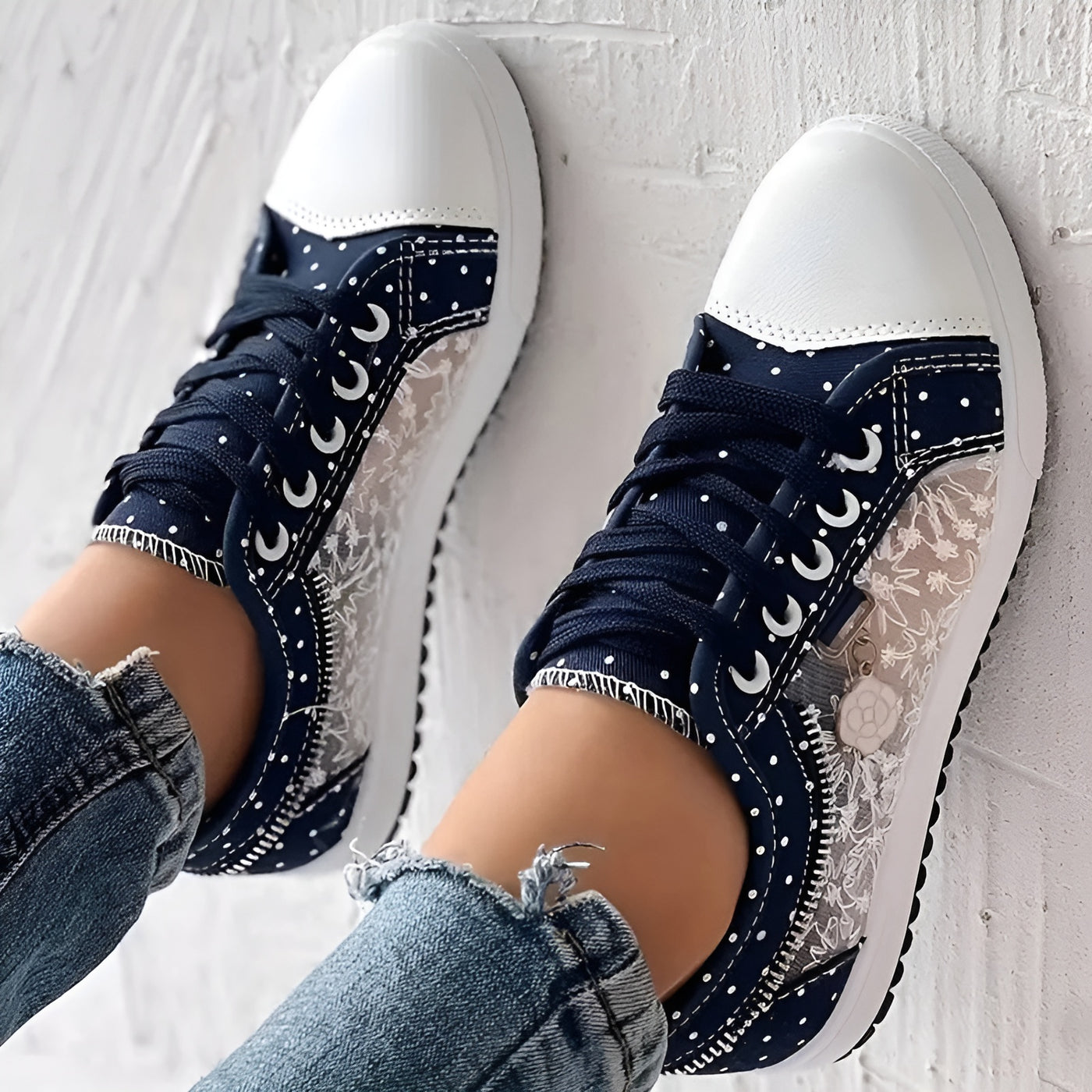 LÅSA™ – Bekväma Ortopediska Sneakers