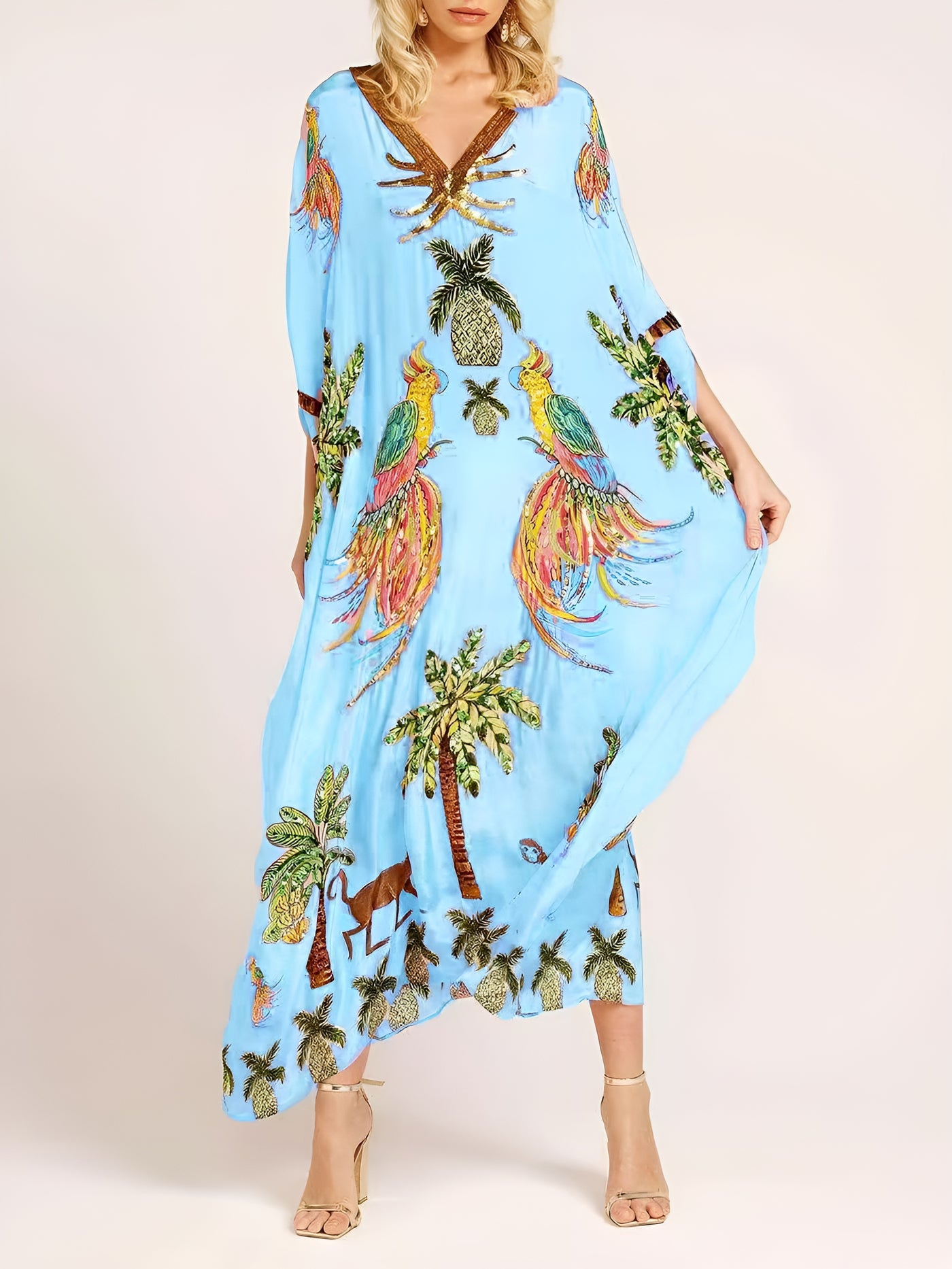 TROPI-CHIC™ Kaftanklänning