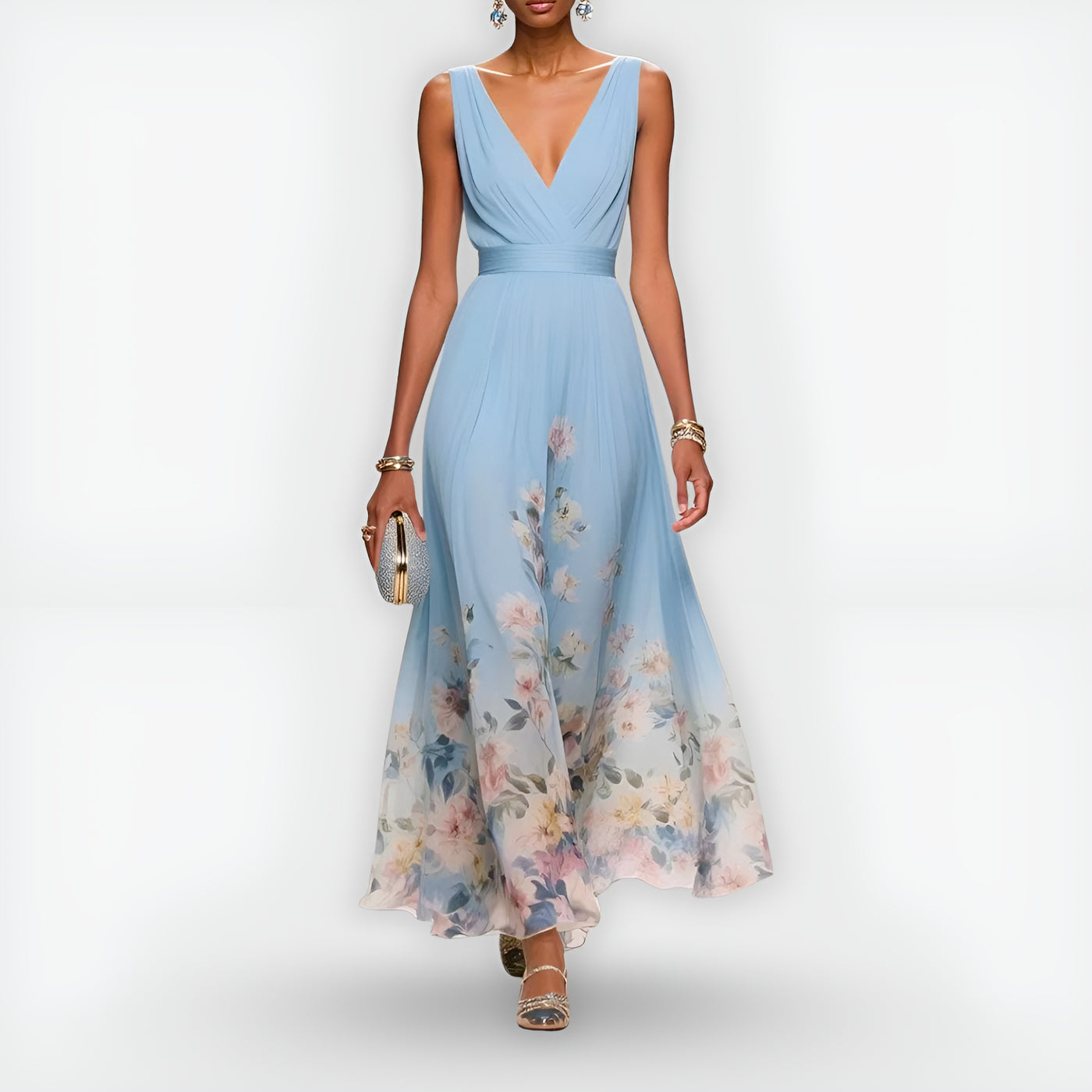ZINA-MARIE™ -  Sommarklänning med elegant lätthet