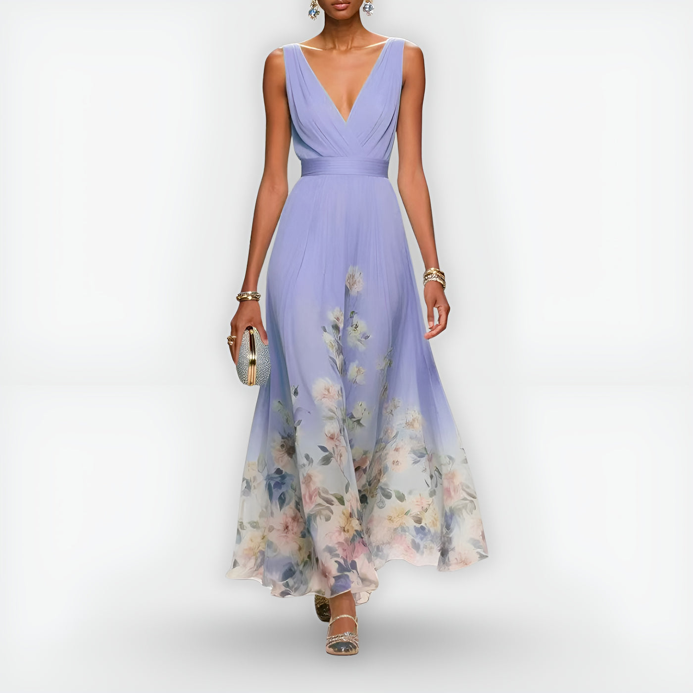 ZINA-MARIE™ -  Sommarklänning med elegant lätthet
