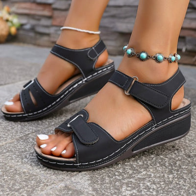 CELINE™ - Ortopediska sandaler med kilklack